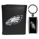 Philadelphia Eagles Tri-fold Wallet & Multitool Key Chain, Black - Philadelphia Eagles - Flyclothing LLC
