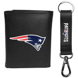 New England Patriots Tri-fold Wallet & Strap Key Chain - New England Patriots - Flyclothing LLC
