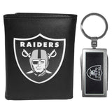 Las Vegas Raiders Tri-fold Wallet & Multitool Key Chain - Las Vegas Raiders - Flyclothing LLC