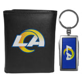 Los Angeles Rams Tri-fold Wallet & Multitool Key Chain - Los Angeles Rams - Flyclothing LLC