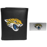 Jacksonville Jaguars Tri-fold Wallet & Money Clip - Jacksonville Jaguars - Flyclothing LLC