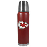 Kansas City Chiefs Football Texture Thermos - Kansas City Chiefs - Flyclothing LLC