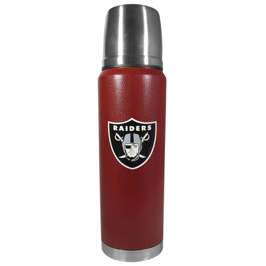 Las Vegas Raiders Football Texture Thermos - Las Vegas Raiders - Flyclothing LLC