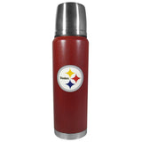 Pittsburgh Steelers Football Texture Thermos - Pittsburgh Steelers - Flyclothing LLC