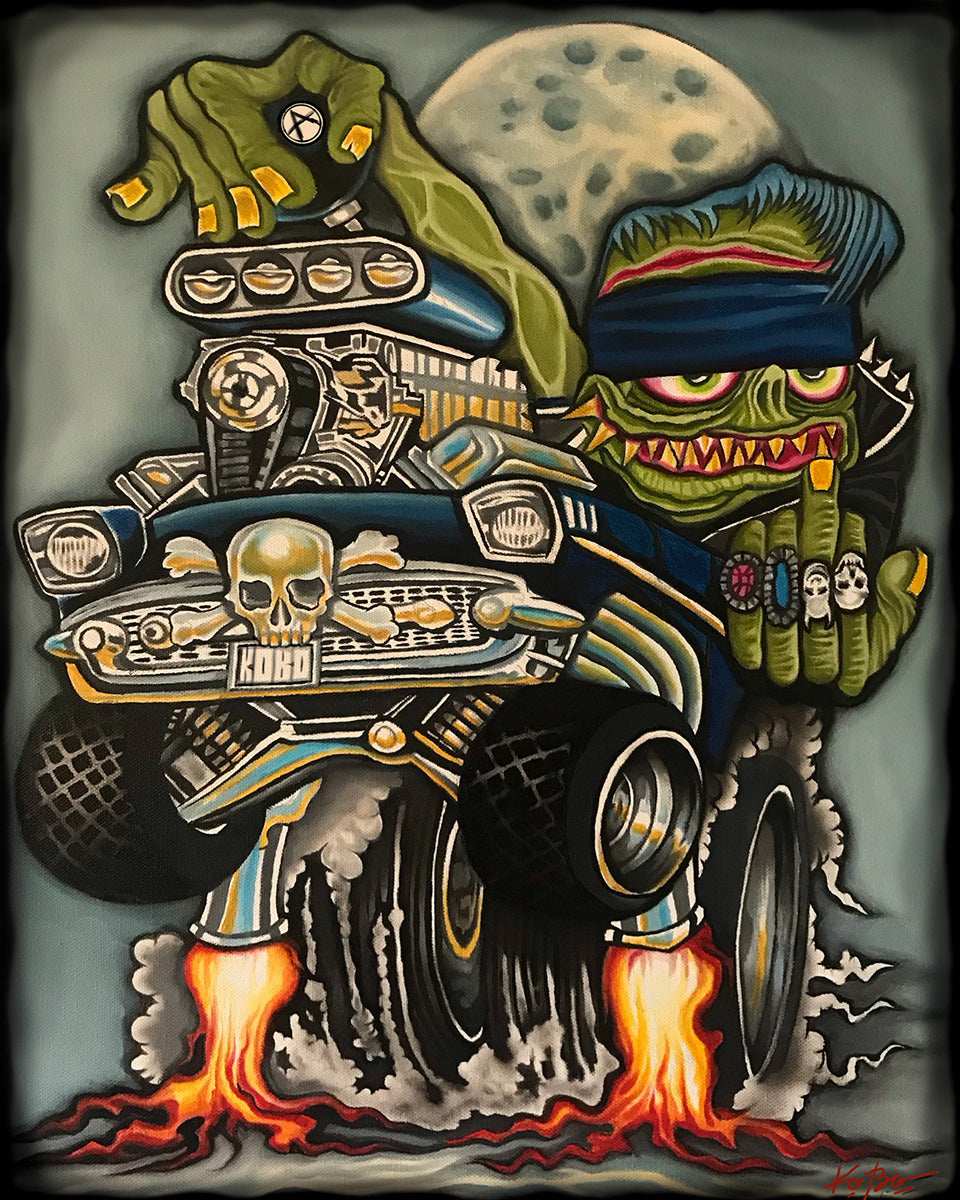 Black Market Art Company FU Print - Black Market Art Company - Flyclothing LLC