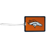 Denver Broncos Vinyl Luggage Tag - Denver Broncos - Flyclothing LLC