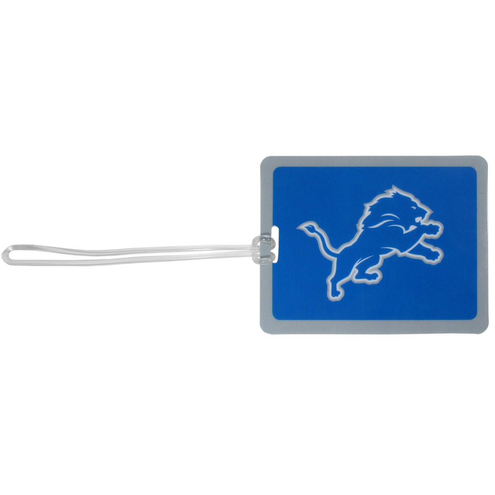 Detroit Lions Vinyl Luggage Tag - Detroit Lions - Flyclothing LLC