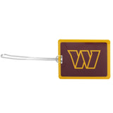 Washington Commanders Vinyl Luggage Tag - Washington Commanders - Flyclothing LLC