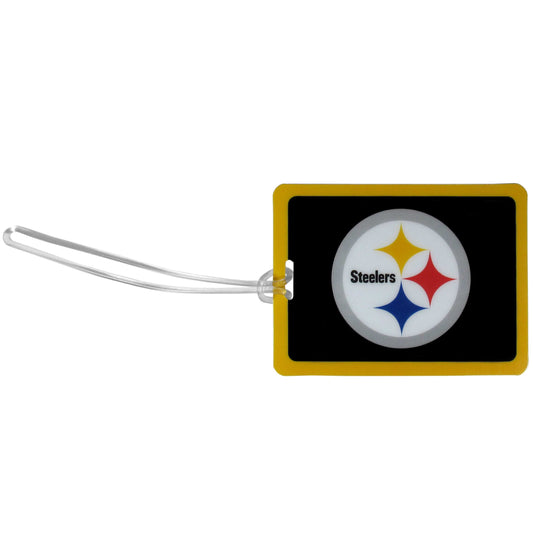 Pittsburgh Steelers Vinyl Luggage Tag - Pittsburgh Steelers - Flyclothing LLC
