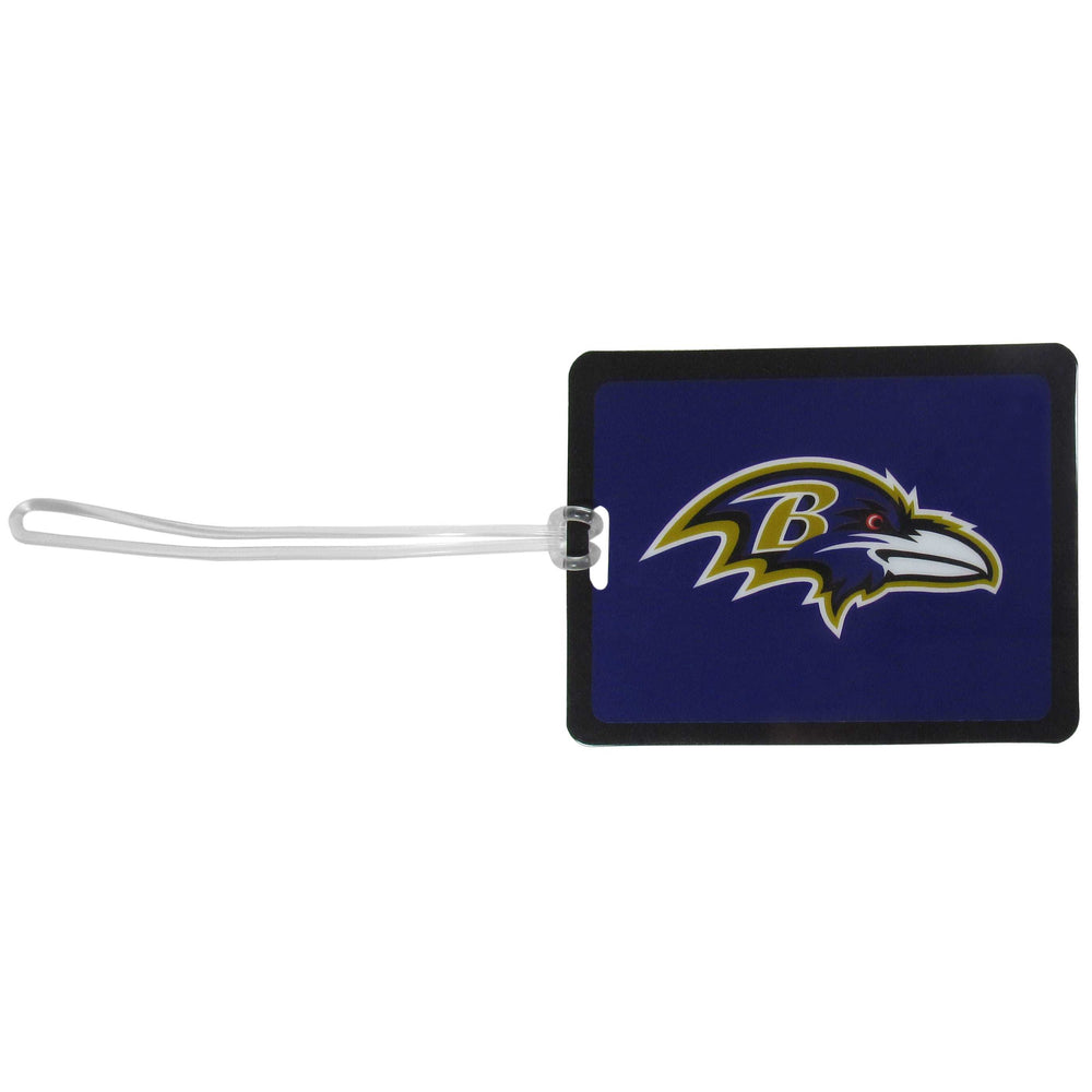 Baltimore Ravens Vinyl Luggage Tag - Baltimore Ravens - Flyclothing LLC