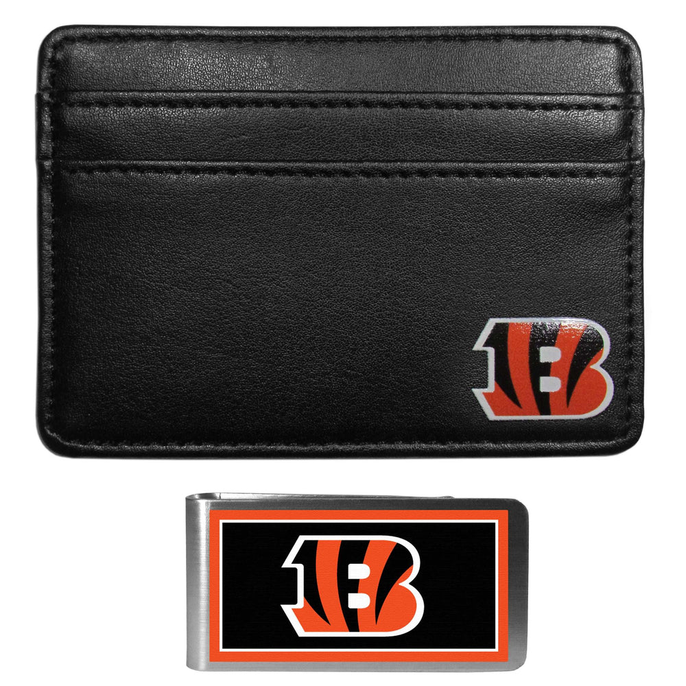 Cincinnati Bengals Weekend Wallet & Color Money Clip - Cincinnati Bengals - Flyclothing LLC