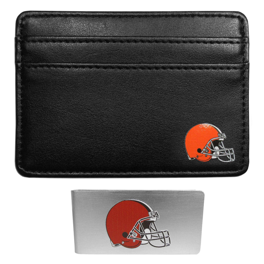 Cleveland Browns Weekend Wallet & Money Clip - Cleveland Browns - Flyclothing LLC