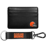Cleveland Browns Weekend Wallet & Strap Key Chain - Cleveland Browns - Flyclothing LLC