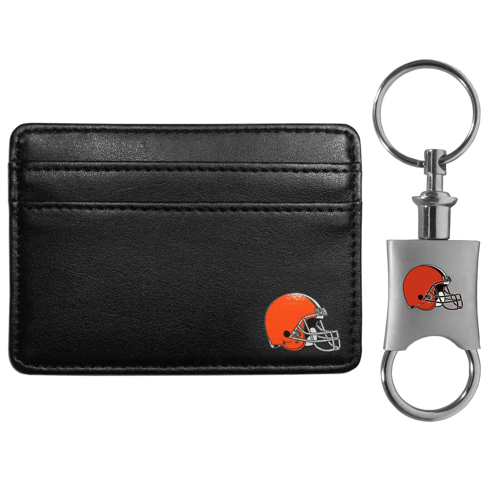 Cleveland Browns Weekend Wallet & Valet Key Chain - Cleveland Browns - Flyclothing LLC