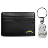 Los Angeles Chargers Weekend Wallet & Steel Key Chain - Los Angeles Chargers - Flyclothing LLC