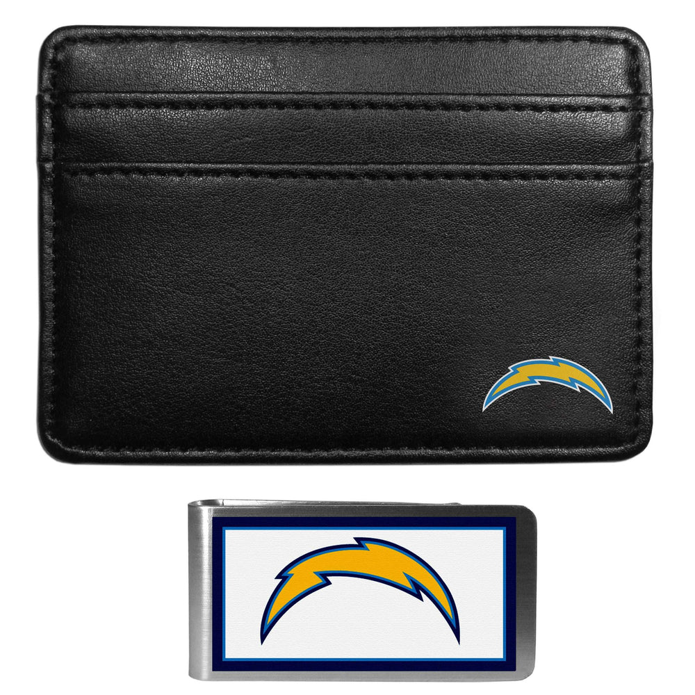 Los Angeles Chargers Weekend Wallet & Color Money Clip - Los Angeles Chargers - Flyclothing LLC