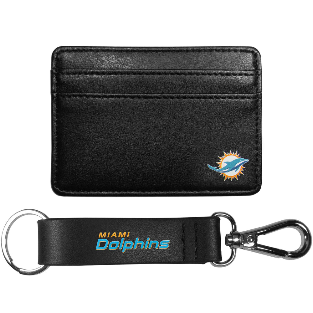 Miami Dolphins Weekend Wallet & Strap Key Chain - Miami Dolphins - Flyclothing LLC