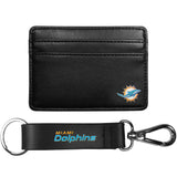 Miami Dolphins Weekend Wallet & Strap Key Chain - Miami Dolphins - Flyclothing LLC