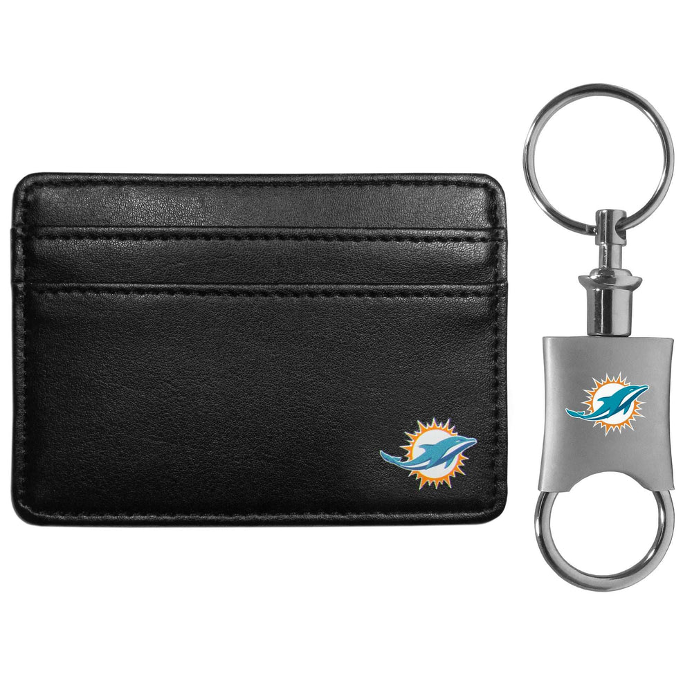 Miami Dolphins Weekend Wallet & Valet Key Chain - Miami Dolphins - Flyclothing LLC