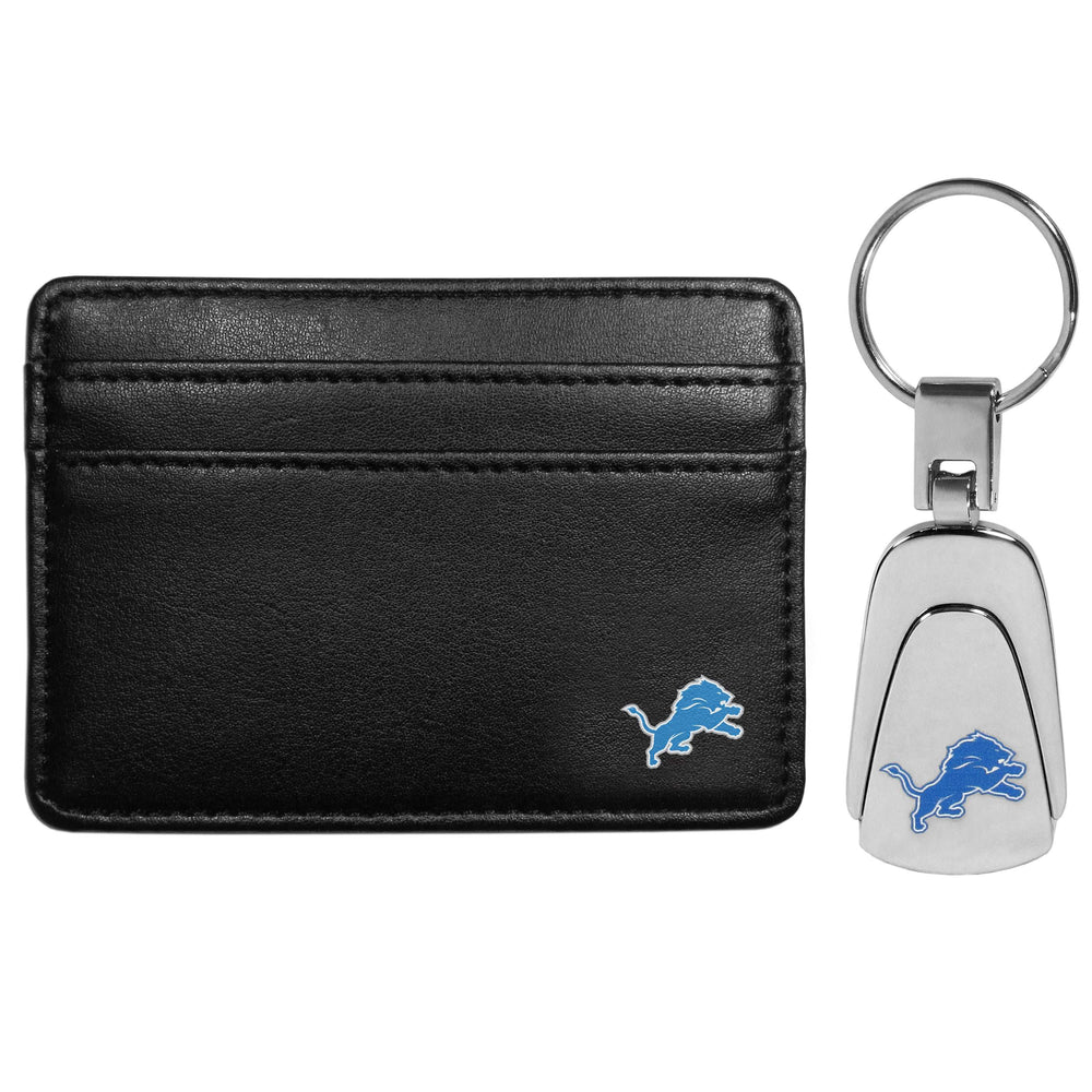 Detroit Lions Weekend Wallet & Steel Key Chain - Detroit Lions - Flyclothing LLC