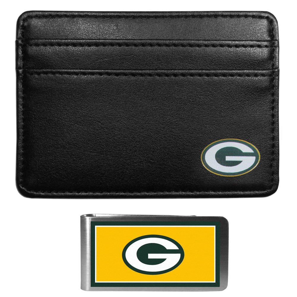 Green Bay Packers Weekend Wallet & Color Money Clip - Green Bay Packers - Flyclothing LLC
