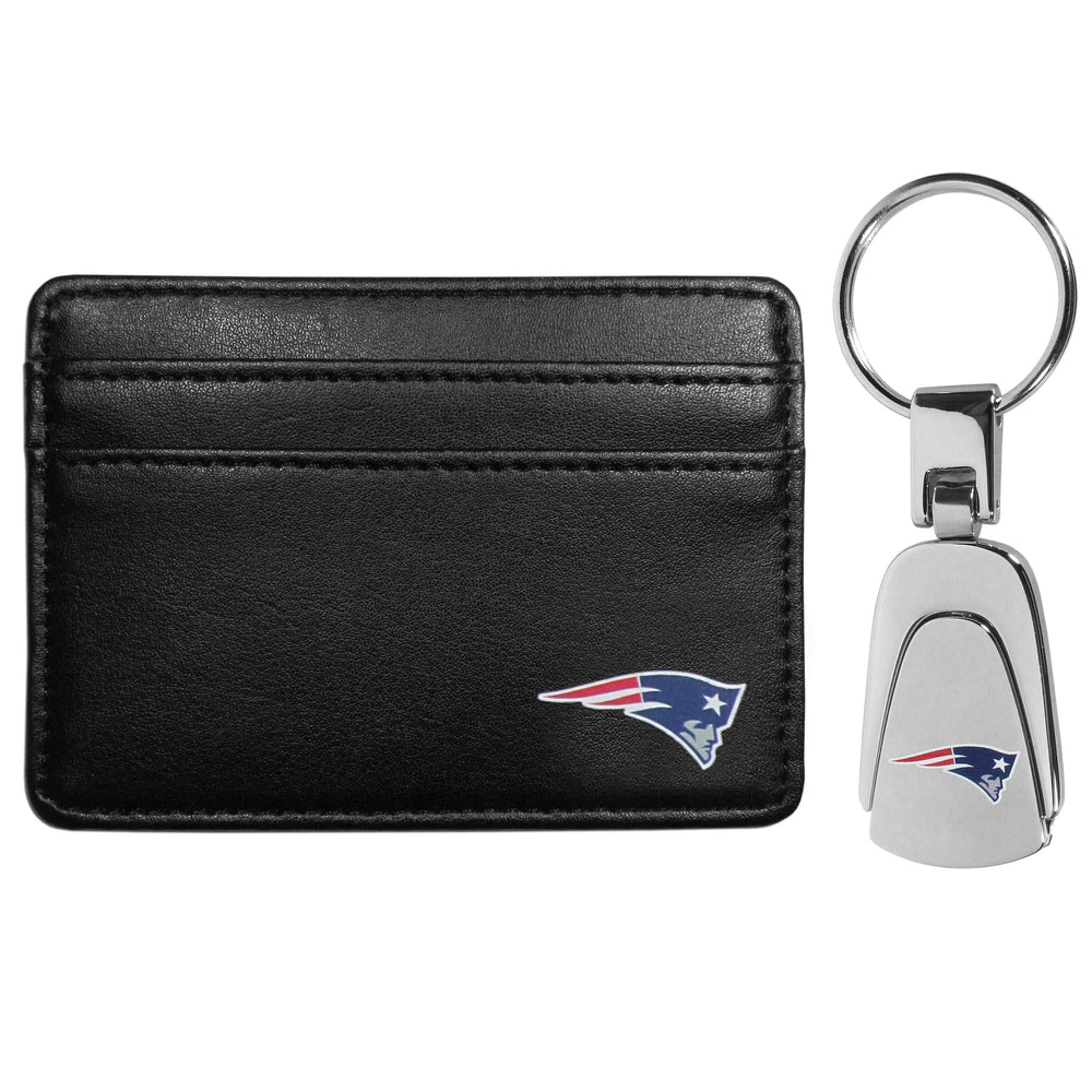 New England Patriots Weekend Wallet & Steel Key Chain - New England Patriots - Flyclothing LLC