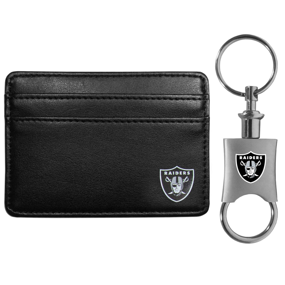 Las Vegas Raiders Weekend Wallet & Valet Key Chain - Las Vegas Raiders - Flyclothing LLC