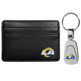 Los Angeles Rams Weekend Wallet & Steel Key Chain - Los Angeles Rams - Flyclothing LLC