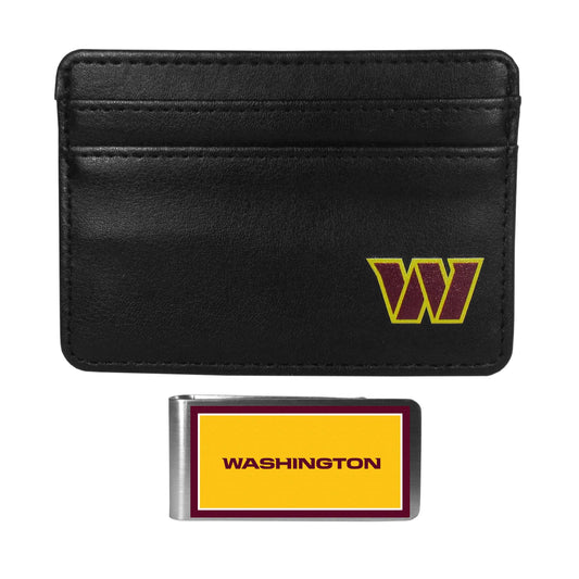 Washington Commanders Weekend Wallet & Color Money Clip - Washington Commanders - Flyclothing LLC