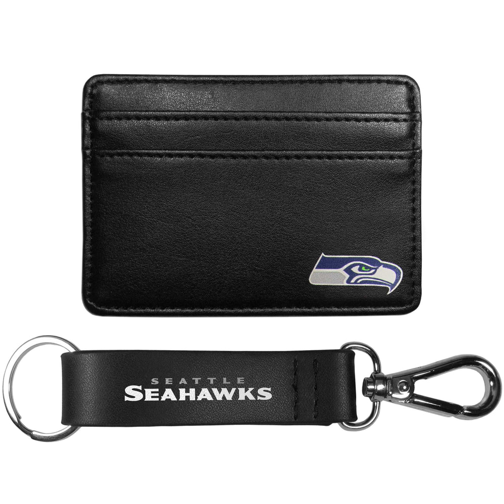 Seattle Seahawks Weekend Wallet & Strap Key Chain - Seattle Seahawks - Flyclothing LLC