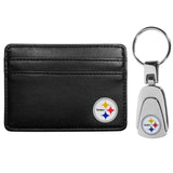 Pittsburgh Steelers Weekend Wallet & Steel Key Chain - Pittsburgh Steelers - Flyclothing LLC