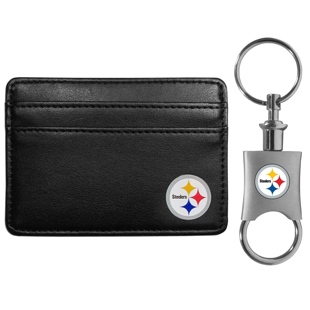 Pittsburgh Steelers Weekend Wallet & Valet Key Chain - Pittsburgh Steelers - Flyclothing LLC