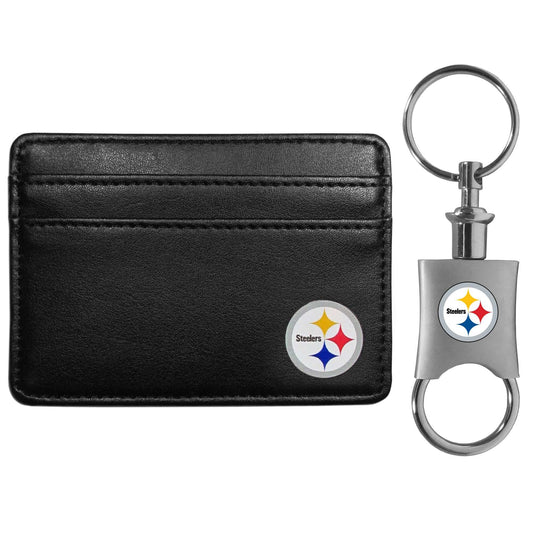 Pittsburgh Steelers Weekend Wallet & Valet Key Chain - Pittsburgh Steelers - Flyclothing LLC