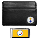 Pittsburgh Steelers Weekend Wallet & Color Money Clip - Pittsburgh Steelers - Flyclothing LLC