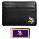 Minnesota Vikings Weekend Wallet & Color Money Clip - Minnesota Vikings - Flyclothing LLC