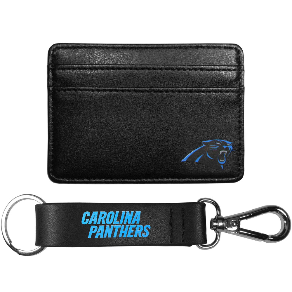 Carolina Panthers Weekend Wallet & Strap Key Chain - Carolina Panthers - Flyclothing LLC