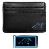 Carolina Panthers Weekend Wallet & Color Money Clip - Carolina Panthers - Flyclothing LLC
