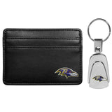 Baltimore Ravens Weekend Wallet & Steel Key Chain - Baltimore Ravens - Flyclothing LLC