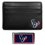Houston Texans Weekend Wallet & Color Money Clip - Houston Texans - Flyclothing LLC