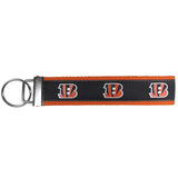 Cincinnati Bengals Woven Wristlet Key Chain - Cincinnati Bengals - Flyclothing LLC