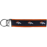 Denver Broncos Woven Wristlet Key Chain - Denver Broncos - Flyclothing LLC