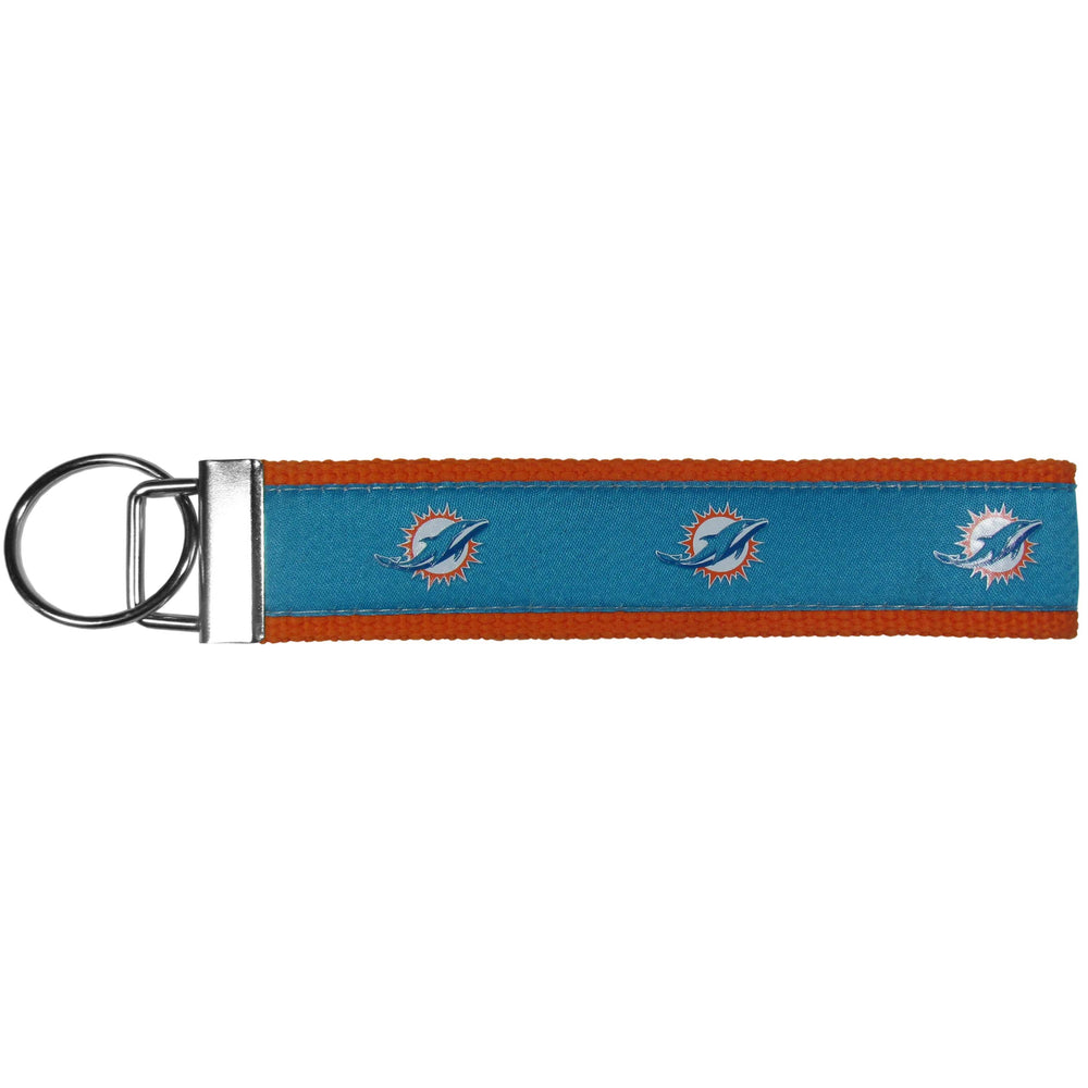 Miami Dolphins Woven Wristlet Key Chain - Miami Dolphins - Flyclothing LLC
