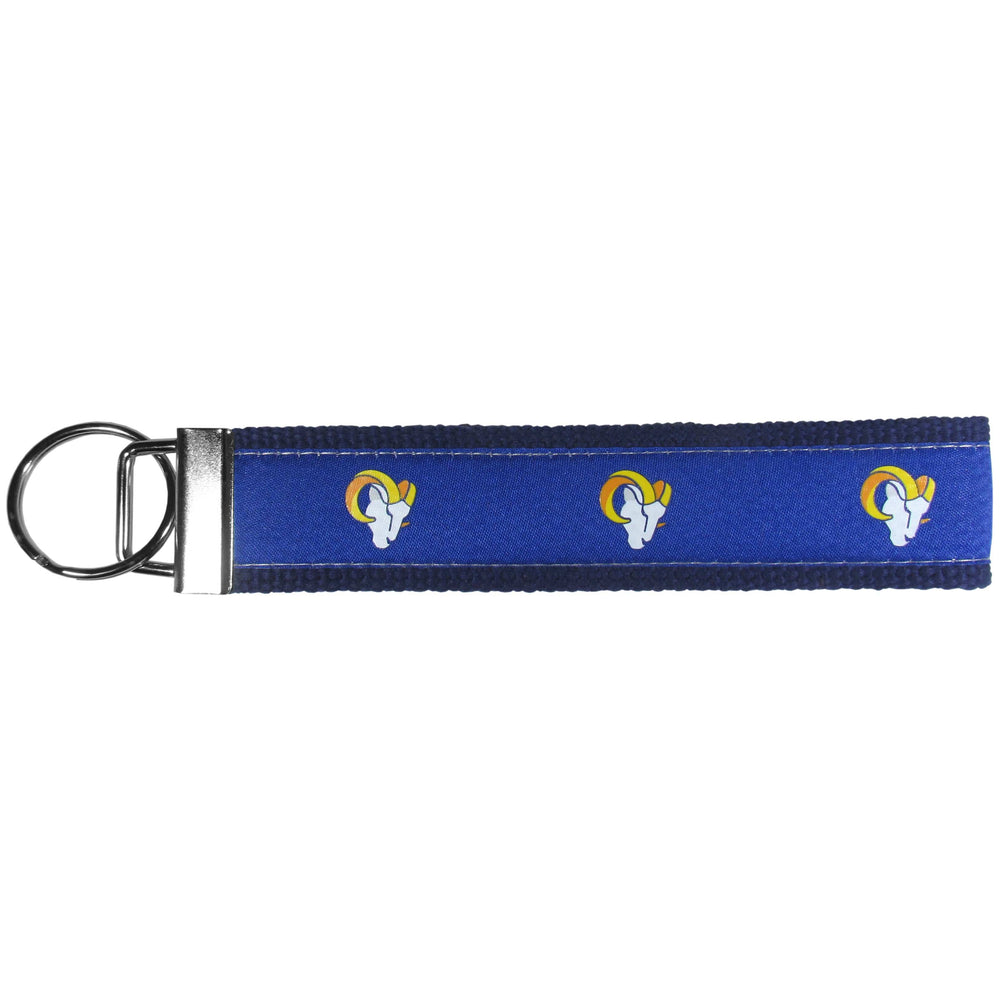Los Angeles Rams Woven Wristlet Key Chain - Los Angeles Rams - Flyclothing LLC