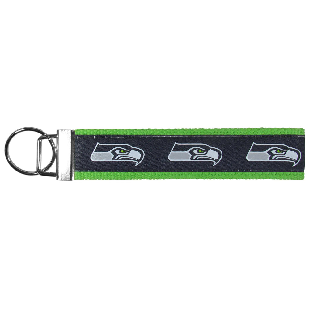 Seattle Seahawks Woven Wristlet Key Chain - Seattle Seahawks - Flyclothing LLC