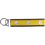 Pittsburgh Steelers Woven Wristlet Key Chain - Pittsburgh Steelers - Flyclothing LLC