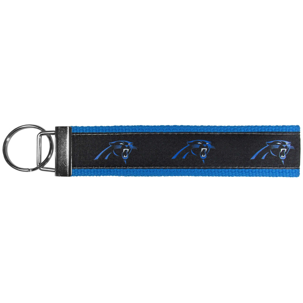 Carolina Panthers Woven Wristlet Key Chain - Carolina Panthers - Flyclothing LLC