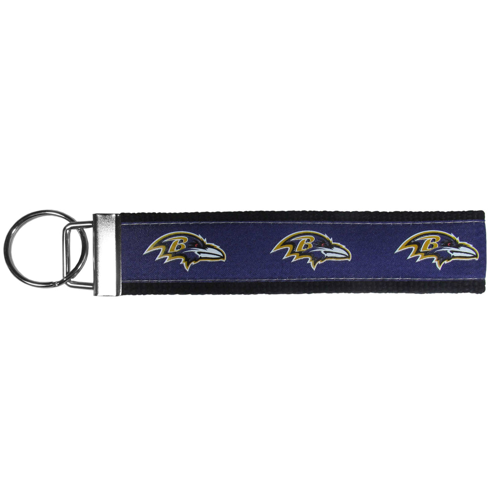 Baltimore Ravens Woven Wristlet Key Chain - Baltimore Ravens - Flyclothing LLC