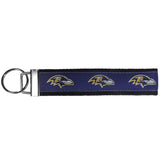 Baltimore Ravens Woven Wristlet Key Chain - Baltimore Ravens - Flyclothing LLC