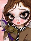 Black Market Art Company Fairies & Dragons No. 1 Print - Black Market Art Company - Flyclothing LLC