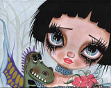 Black Market Art Company Fairies & Dragons No. 3 Print - Black Market Art Company - Flyclothing LLC